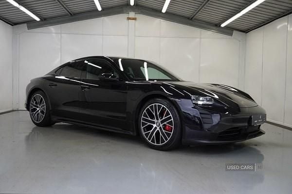 Black Used 2021 Porsche Taycan Performance Package Sedan | £44,495 (Super price) - Image 1/4