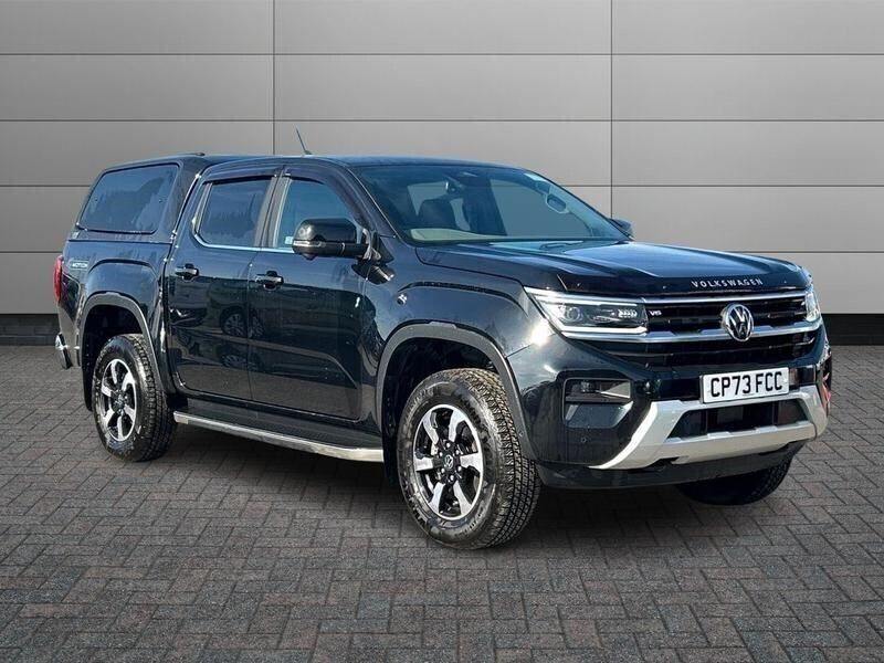 Midnight black metallic Used 2023 VW Amarok Style Pickup | £43,995 (A bit pricey) - Image 1/4