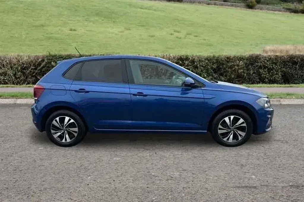 Used VW Polo Match 80 HP (58 kW) 2021 Blue Hatchback