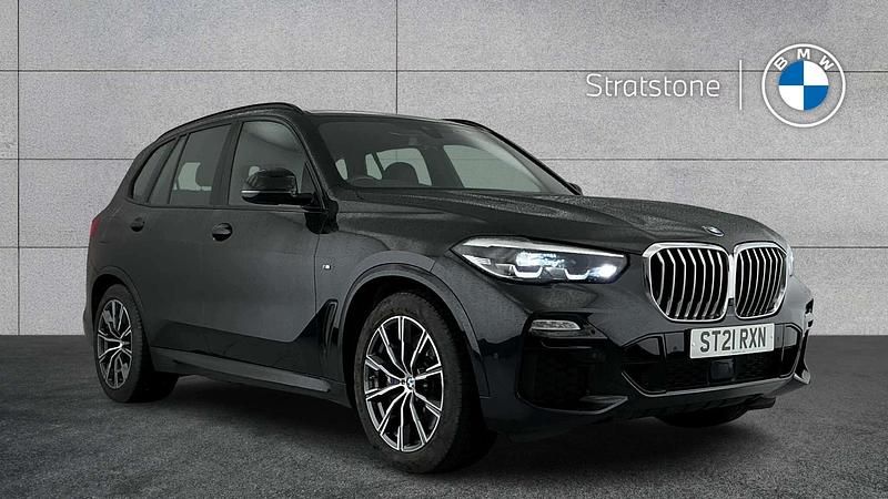 Used BMW X5 M Sport 389 HP (286 kW) 2021 Black SUV