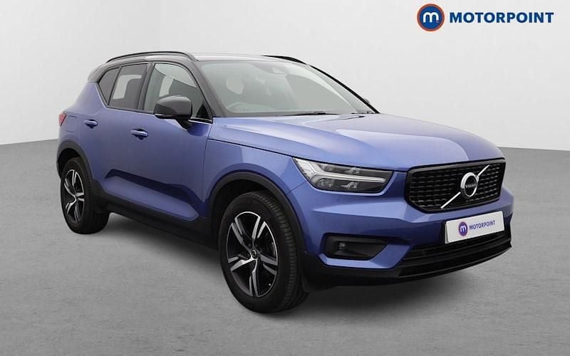 Blue Used 2021 Volvo XC40 R-Design SUV | £20,999 (Good price) - Image 1/4