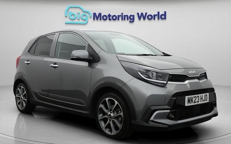 Used Kia Picanto X-Line 67 HP (49 kW) 2023 Grey Hatchback