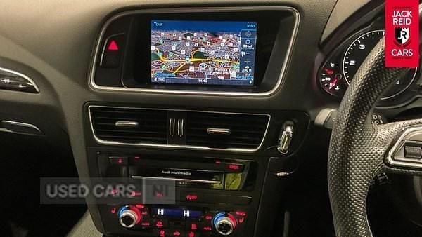 Used Audi Q5 S-line plus 190 HP (139 kW) 2016 Blue SUV