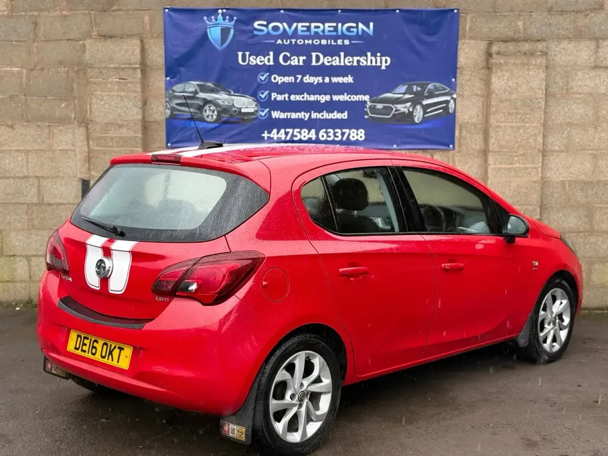 Usado Vauxhall Corsa S 2016 Rojo Utilitario