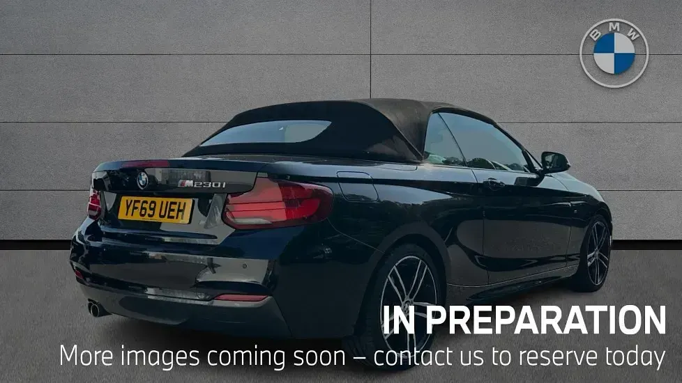 Used BMW 230 M Sport 249 HP (183 kW) 2019 Black Cabriolet