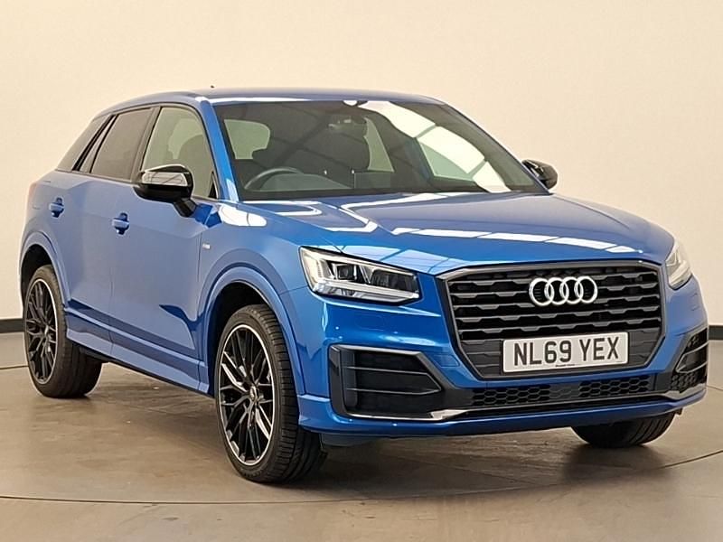 Used Audi Q2 Black Edition 150 HP (110 kW) 2019 Blue SUV