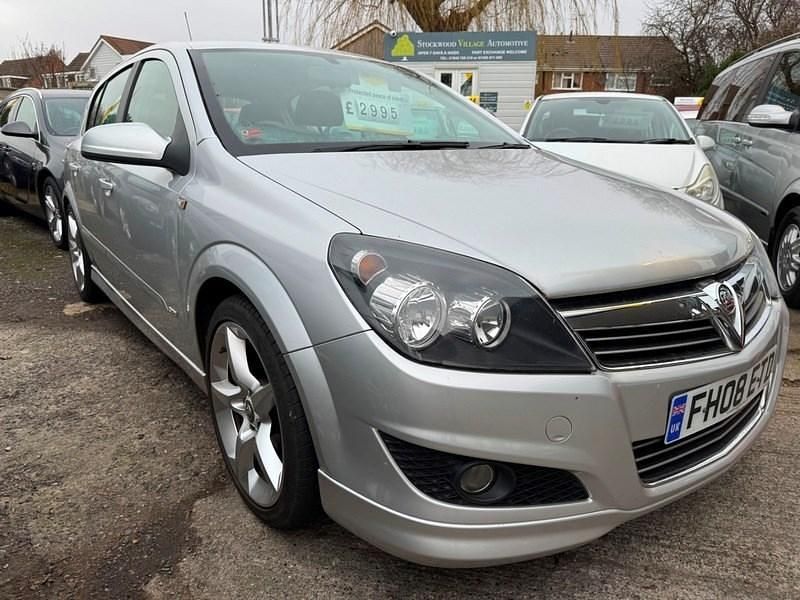 Used Vauxhall Astra SRi 2008 Silver Hatchback