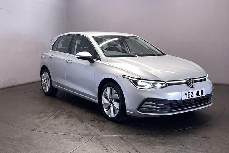 Silver Used 2021 VW Golf VIII Style Hatchback | £14,499 (Good price) - Image 1/1
