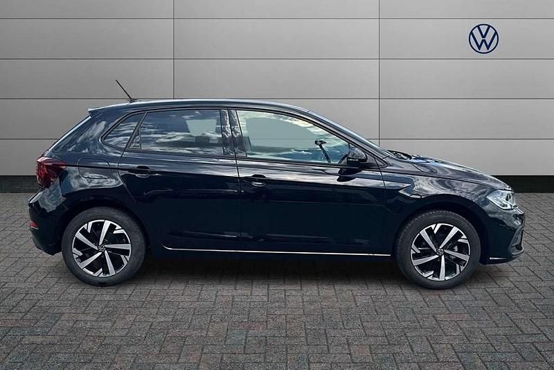 Used VW Polo Match 95 HP (69 kW) 2025 Black Hatchback