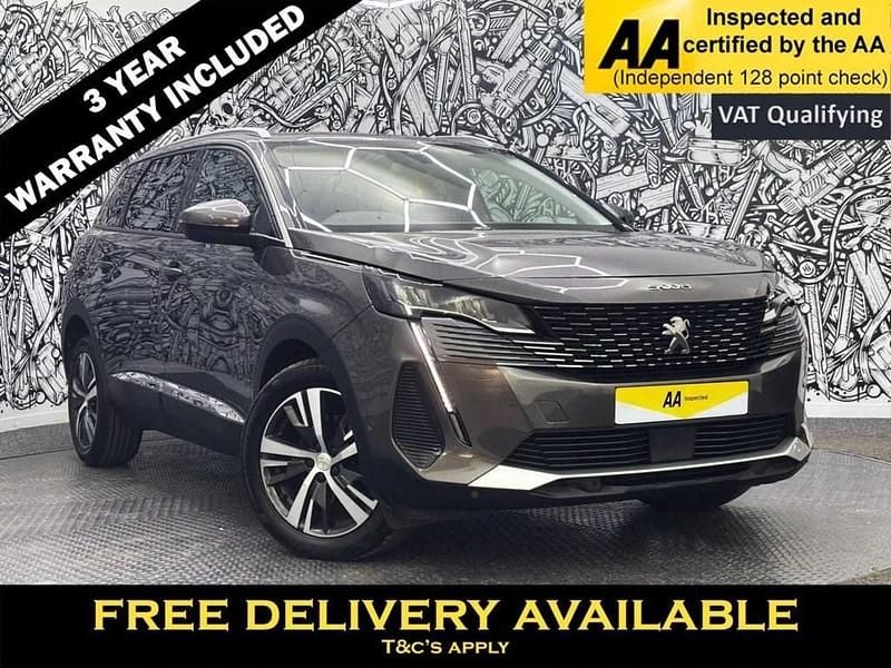 Grey Used 2021 Peugeot 5008 Allure Premium MPV | £16,795 (Fair price) - Image 1/2