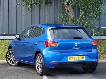 Used Seat Ibiza XCELLENCE 110 HP (80 kW) 2023 Blue Hatchback