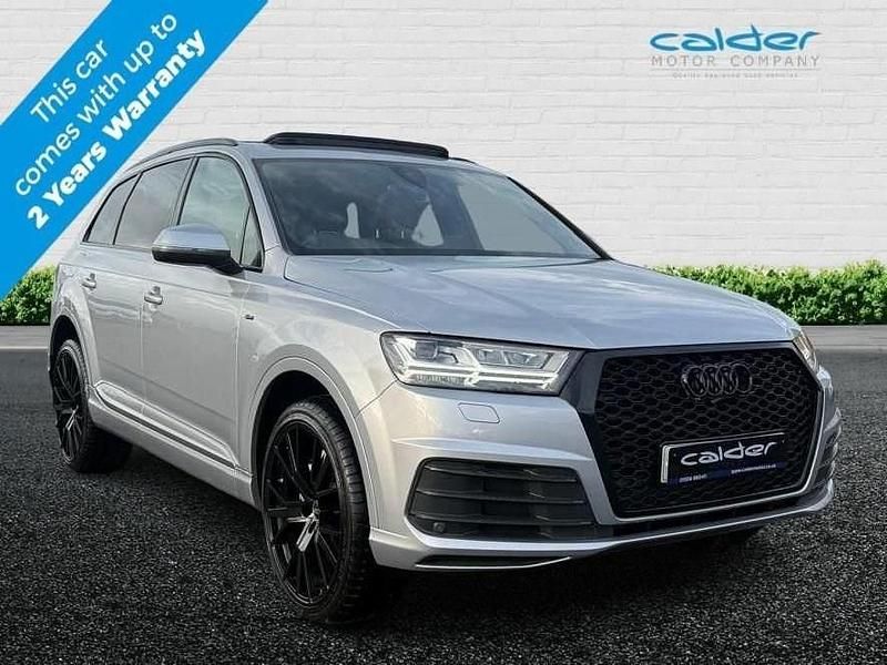 Used Audi Q7 S-Line 272 HP (200 kW) 2016 Silver SUV