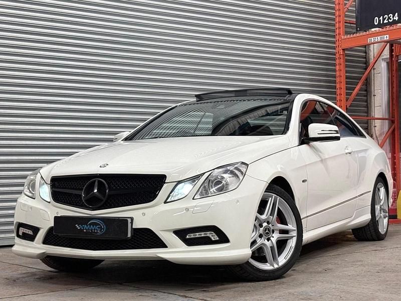 Used Mercedes E350 2011 White Coupe