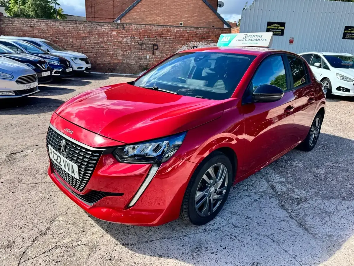 Used Peugeot 208 Active Premium 2022 Red Hatchback
