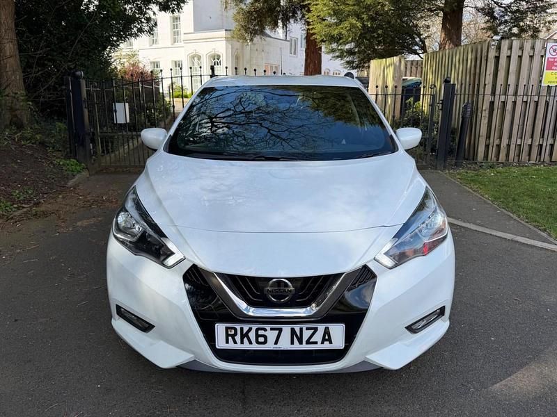 Used Nissan Micra N-Connecta 90 HP (66 kW) 2017 White Hatchback