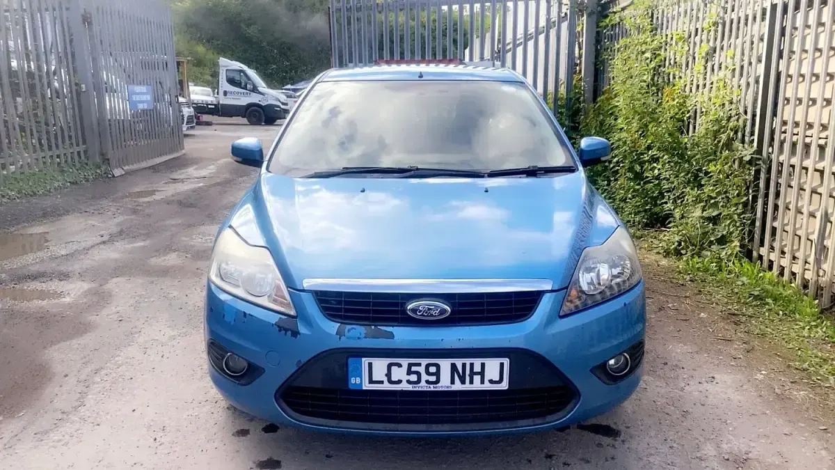 Used Ford Focus Zetec 2009 Blue Hatchback