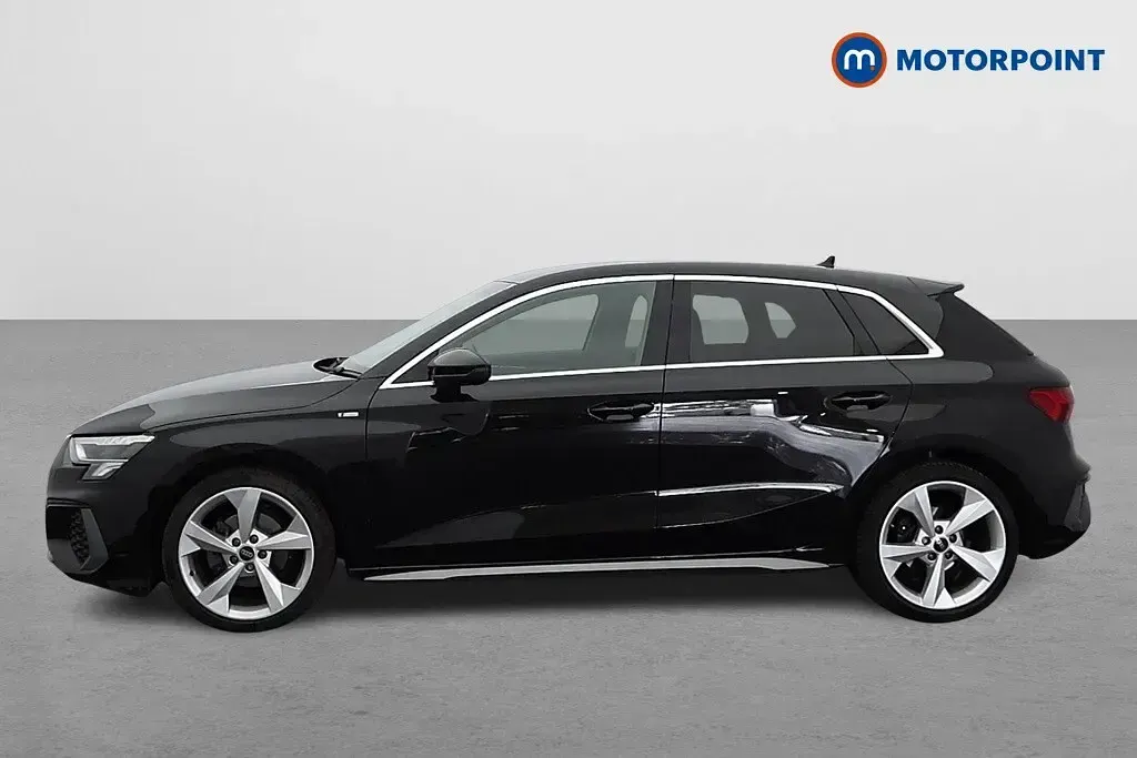 Used Audi A3 S-Line 2023 Black Sedan