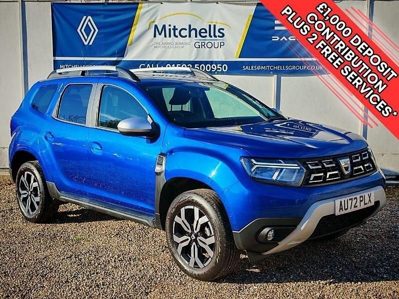 Blue Used 2022 Dacia Duster Prestige SUV | £15,495 (A bit pricey) - Image 1/4
