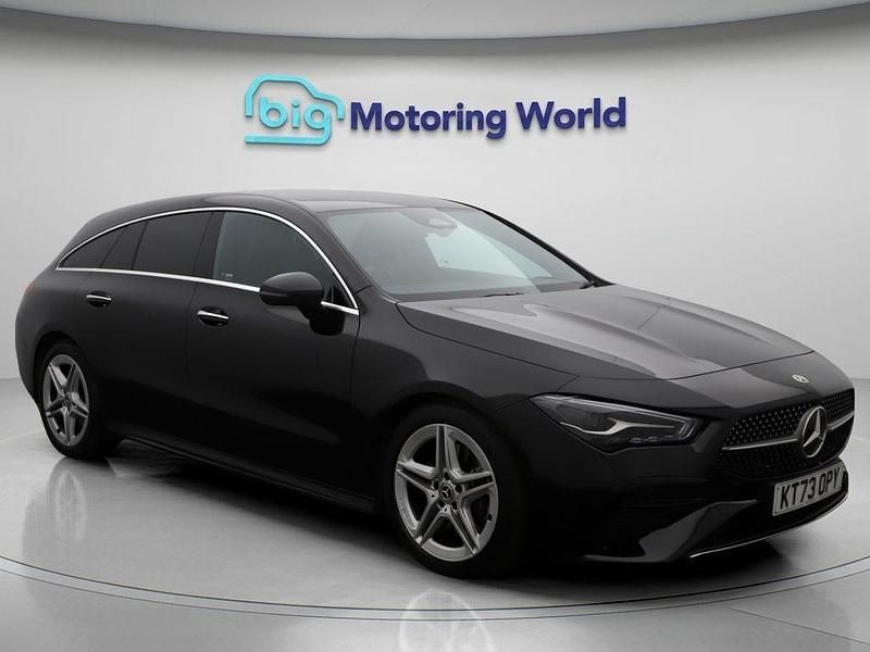 Black Used 2023 Mercedes CLA200 Executive Estate | £21,014 (Good price) - Image 1/4