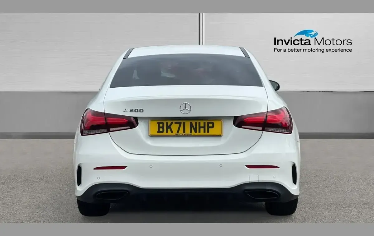 Used Mercedes A200 Executive 163 HP (119 kW) 2021 White Sedan