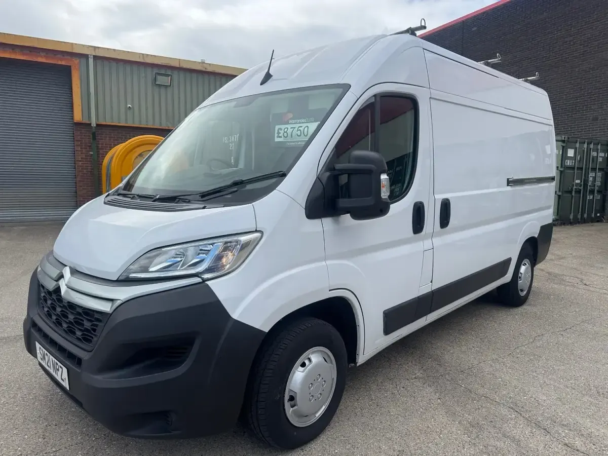 Used Citroën Relay 140 HP (102 kW) 2021 White Van