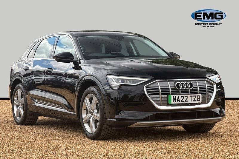 Black Used 2022 Audi e-tron Advanced SUV | £21,495 (Super price) - Image 1/3