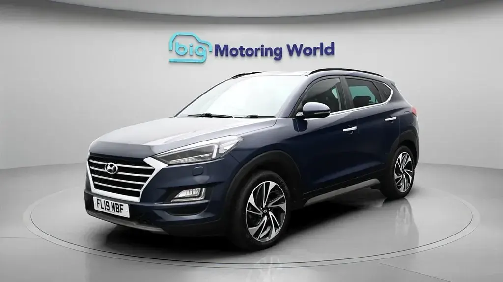 Used Hyundai Tucson Premium SE 177 HP (130 kW) 2019 Blue SUV