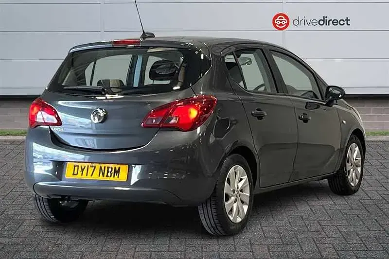 Used Vauxhall Corsa Design Edition 90 HP (66 kW) 2017 Grey Hatchback