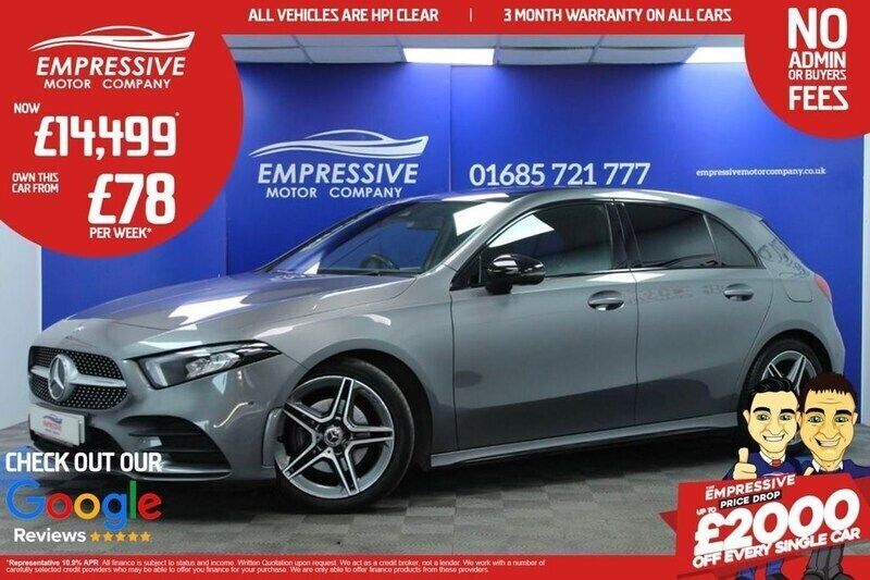 Grey Used 2019 Mercedes A180 Executive Hatchback | £14,499 (Fair price) - Image 1/4