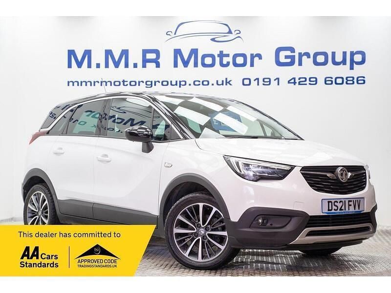 Used Vauxhall Crossland X Elite 130 HP (95 kW) 2021 White SUV