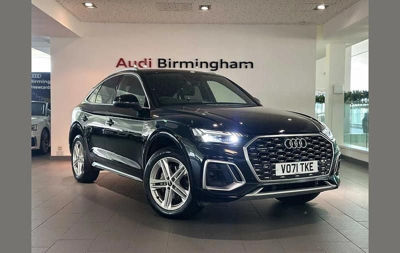 Black Used 2021 Audi Q5 Sportback S-Line SUV | £29,985 (A bit pricey) - Image 1/4