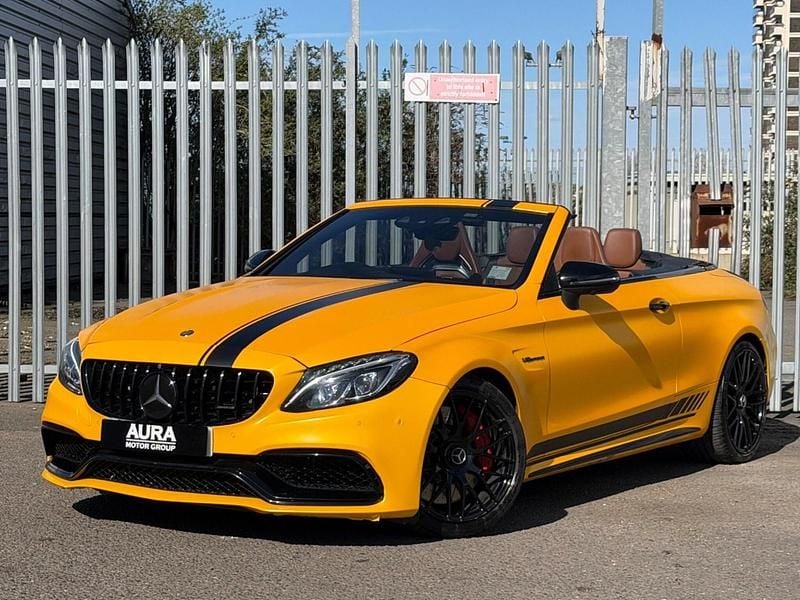 Used Mercedes C63 AMG AMG Edition 1 2017 White Cabriolet