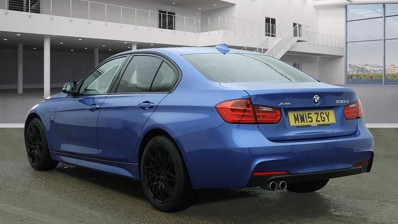 Used BMW 330 M Sport 2015 Blue Sedan