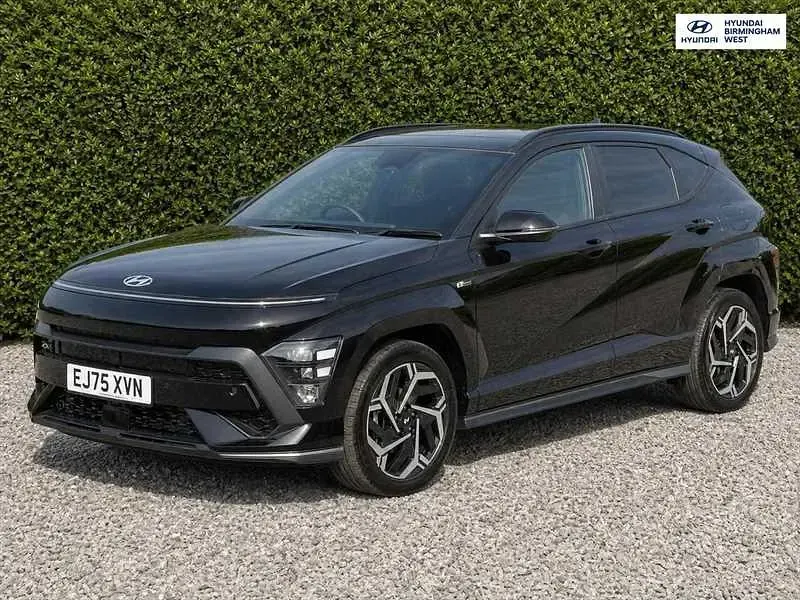 Used Hyundai Kona N Line 138 HP (101 kW) 2025 Black SUV