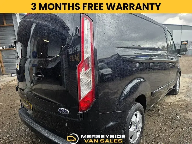 Used Ford Transit Custom Limited 125 HP (91 kW) 2015 Black Van