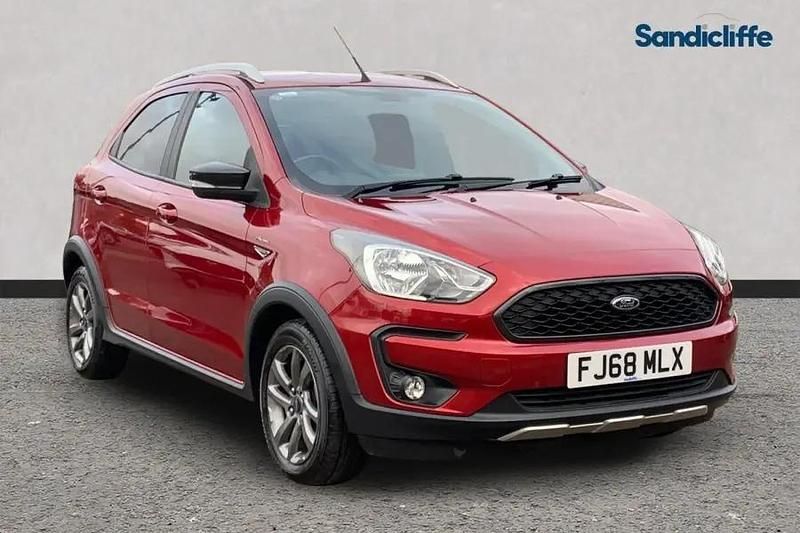 Red Used 2018 Ford Ka Plus Active Hatchback | £7,950 (Fair price) - Image 1/4