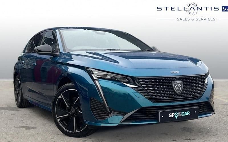 New Peugeot e-308 GTi 114 kW (156 HP) 2025 Blue Hatchback