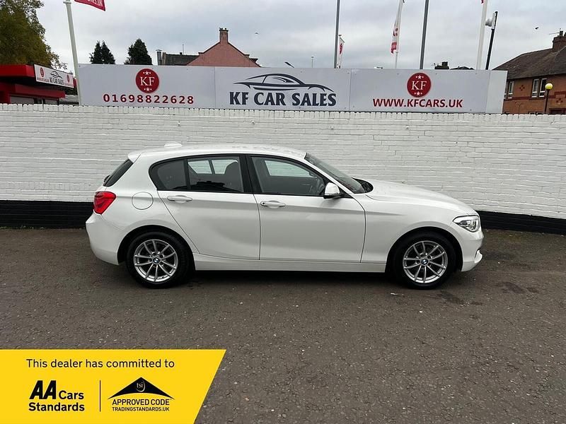 Used BMW 116 Comfort Edition 2018 White Hatchback
