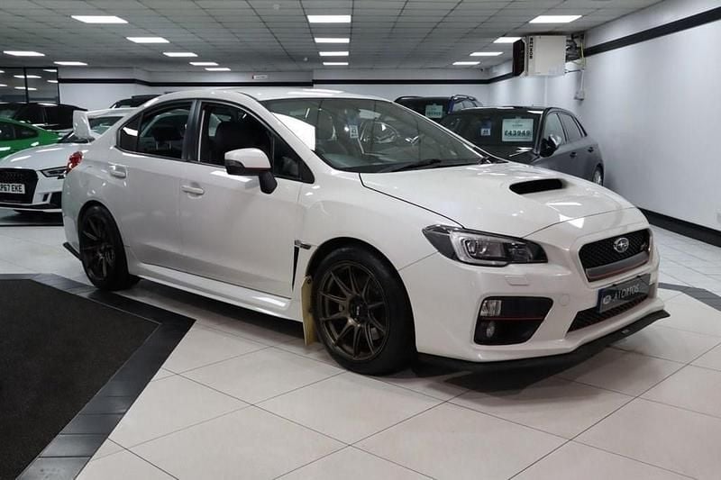 White Used 2015 Subaru WRX STI Sedan | £17,449 (Good price) - Image 1/4