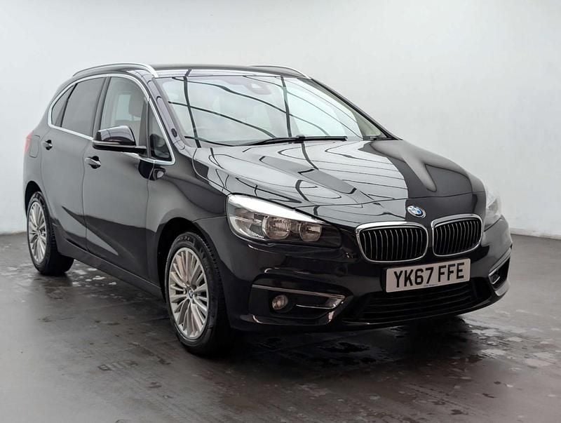 Used BMW 218 Luxury Line 150 HP (110 kW) 2017 Black MPV