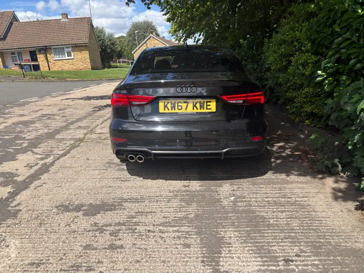 Used Audi A3 Black Edition 150 HP (110 kW) 2018 Black Sedan