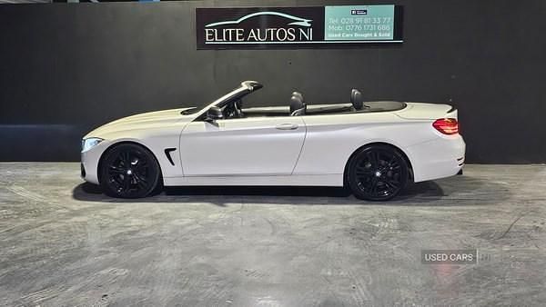 Used BMW 420 Sport Line 2014 White Cabriolet