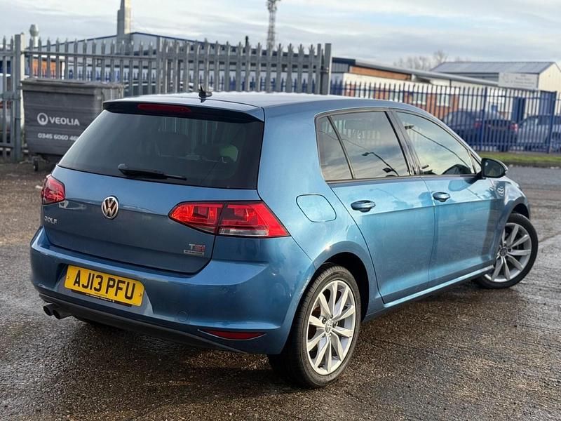 Used VW Golf VII GT 2013 Blue Hatchback