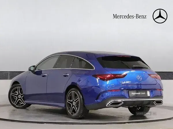 New Mercedes CLA200 Executive 2026 Blue Estate