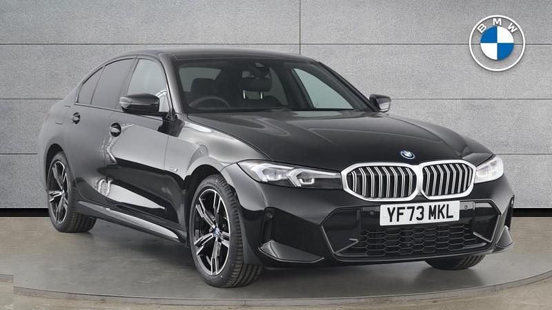 Black Used 2023 BMW 330e M Sport | £28,990 (Fair price) - Image 1/4