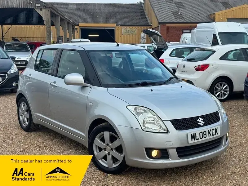 Used Suzuki Swift GLX 102 HP (75 kW) 2008 Silver Hatchback