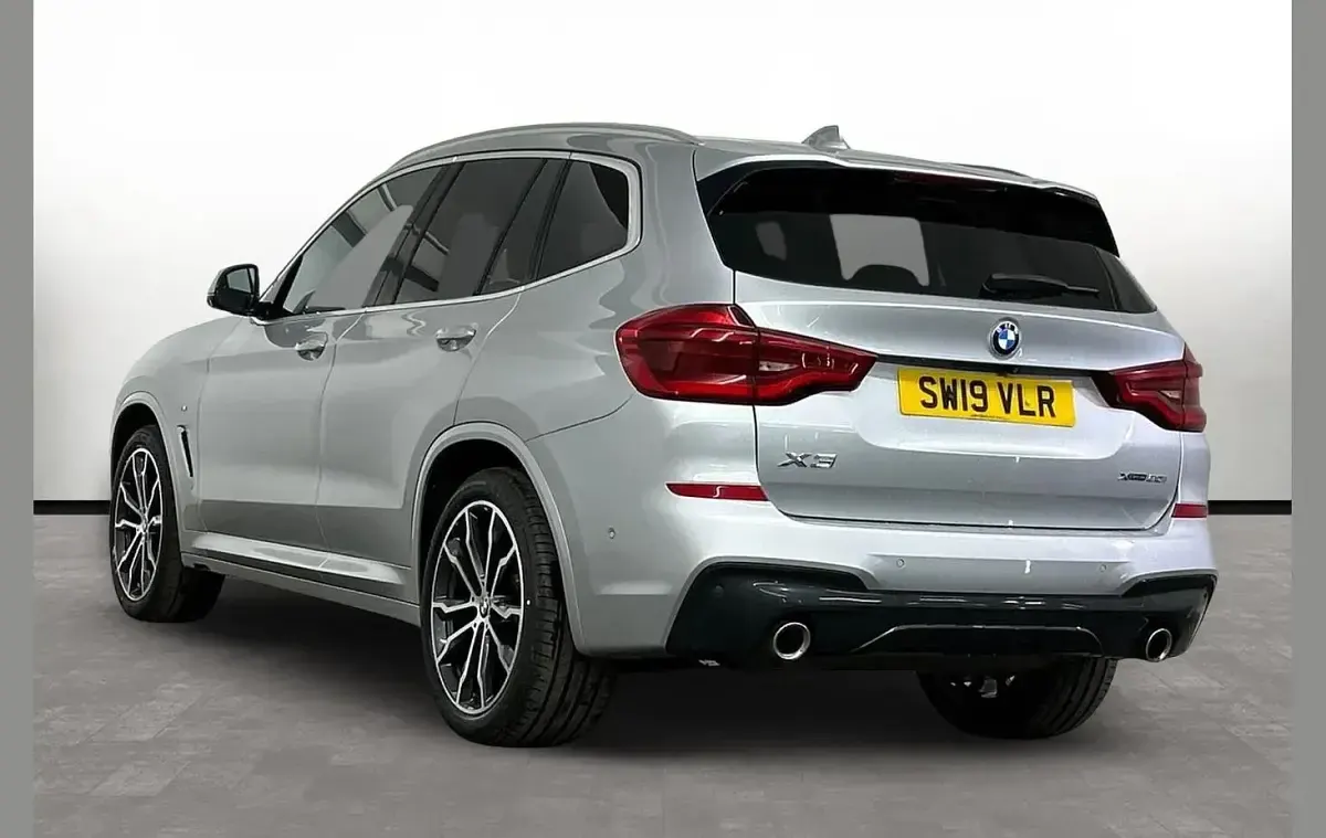 Used BMW X3 M Sport 181 HP (133 kW) 2019 Silver SUV