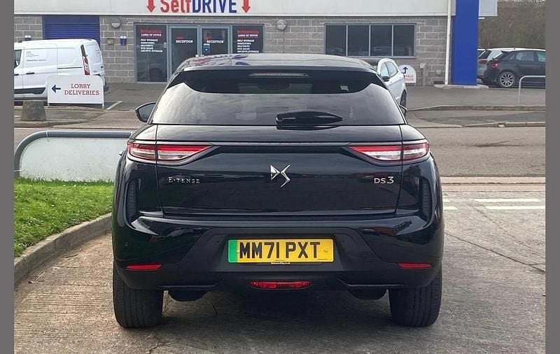 Used DS Automobiles DS3 Crossback Bastille 100 kW (136 HP) 2022 Black SUV