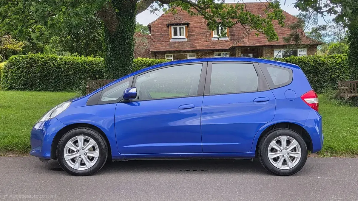 Used Honda Jazz ES 99 HP (72 kW) 2012 Blue Hatchback