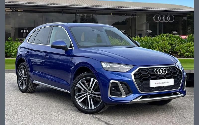 Used Audi Q5 S-Line 204 HP (150 kW) 2023 Blue SUV